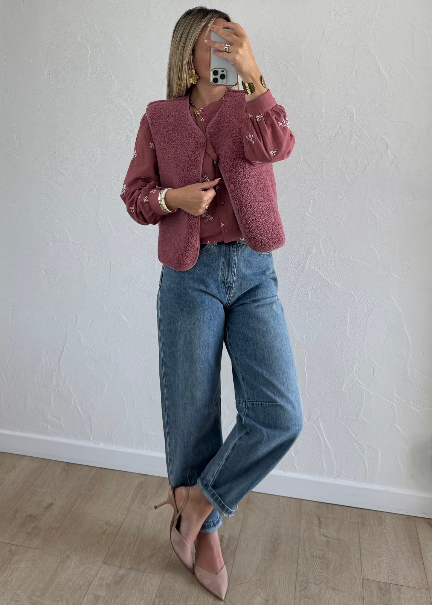 Chemisier PAULIEN Rose