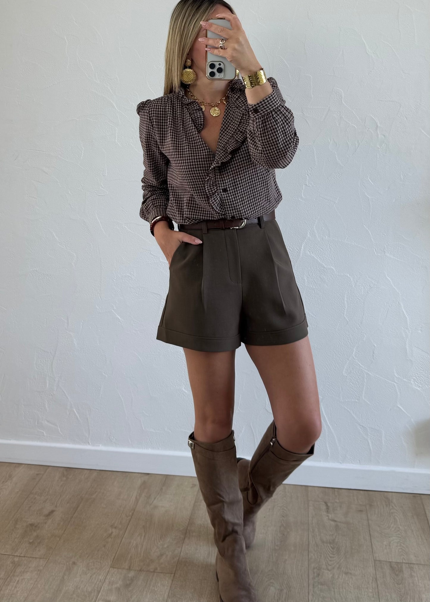 Chemisier ASIA Marron