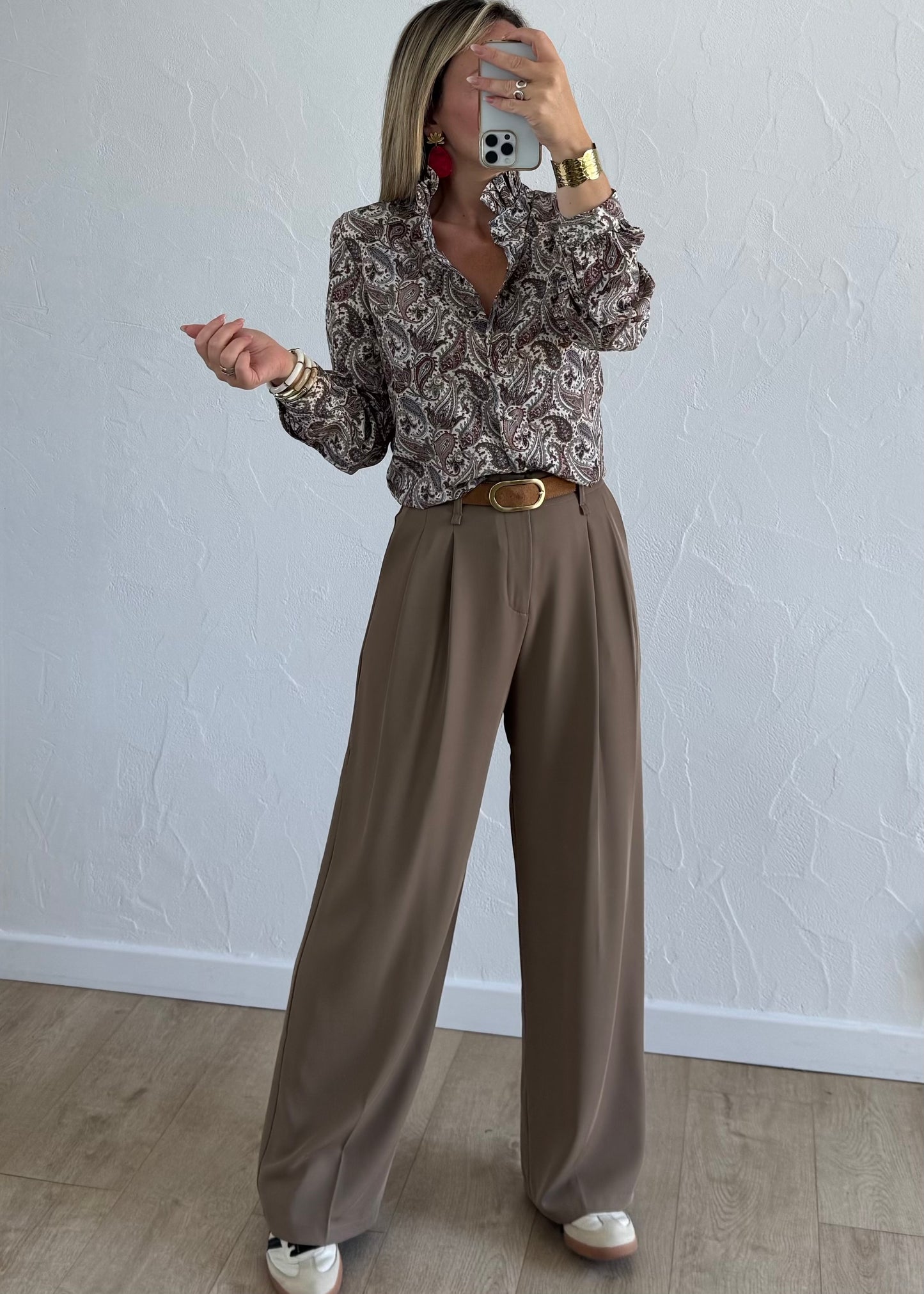 Chemisier LILO Beige