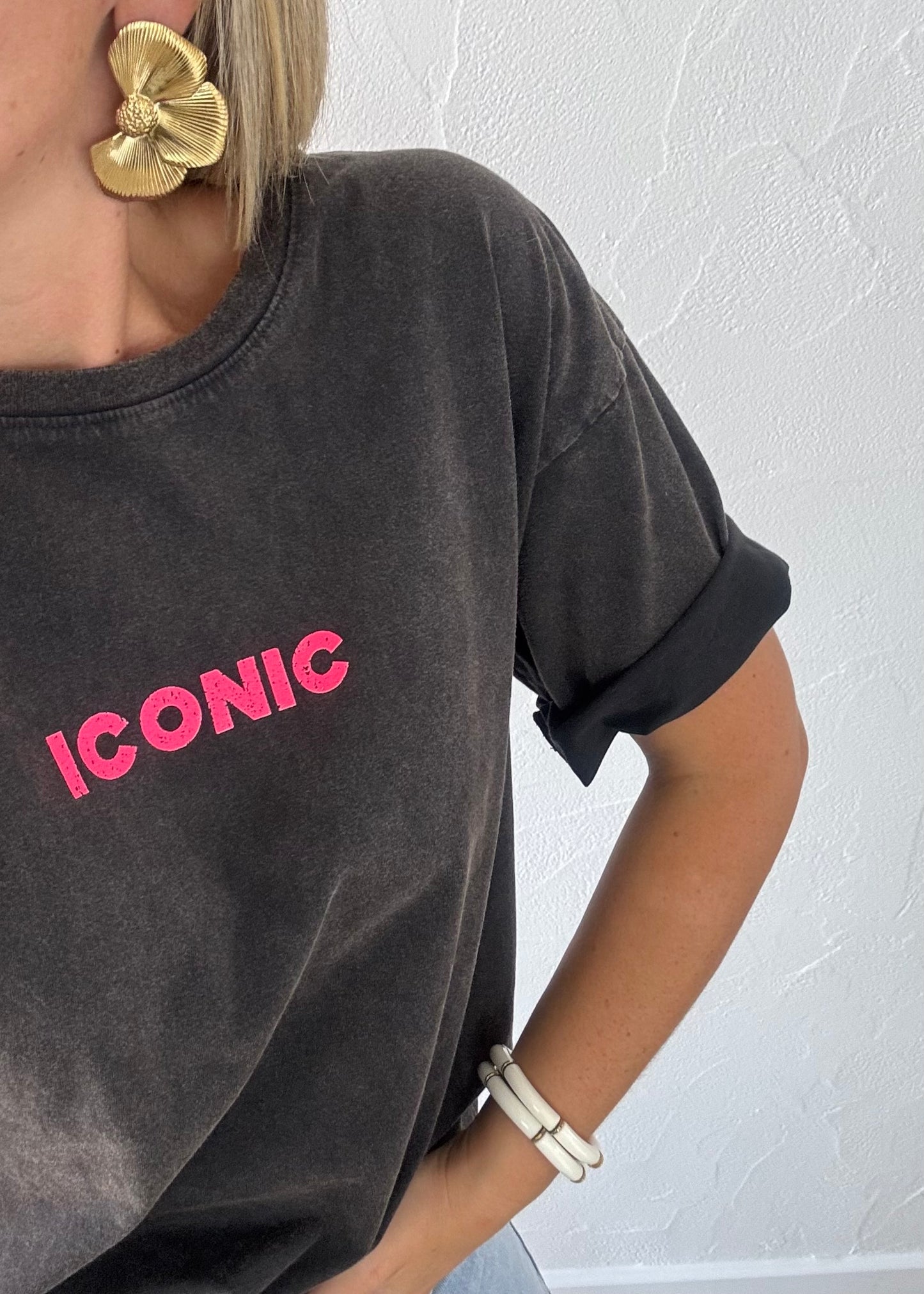 Tee-shirt « ICONIC » Gris
