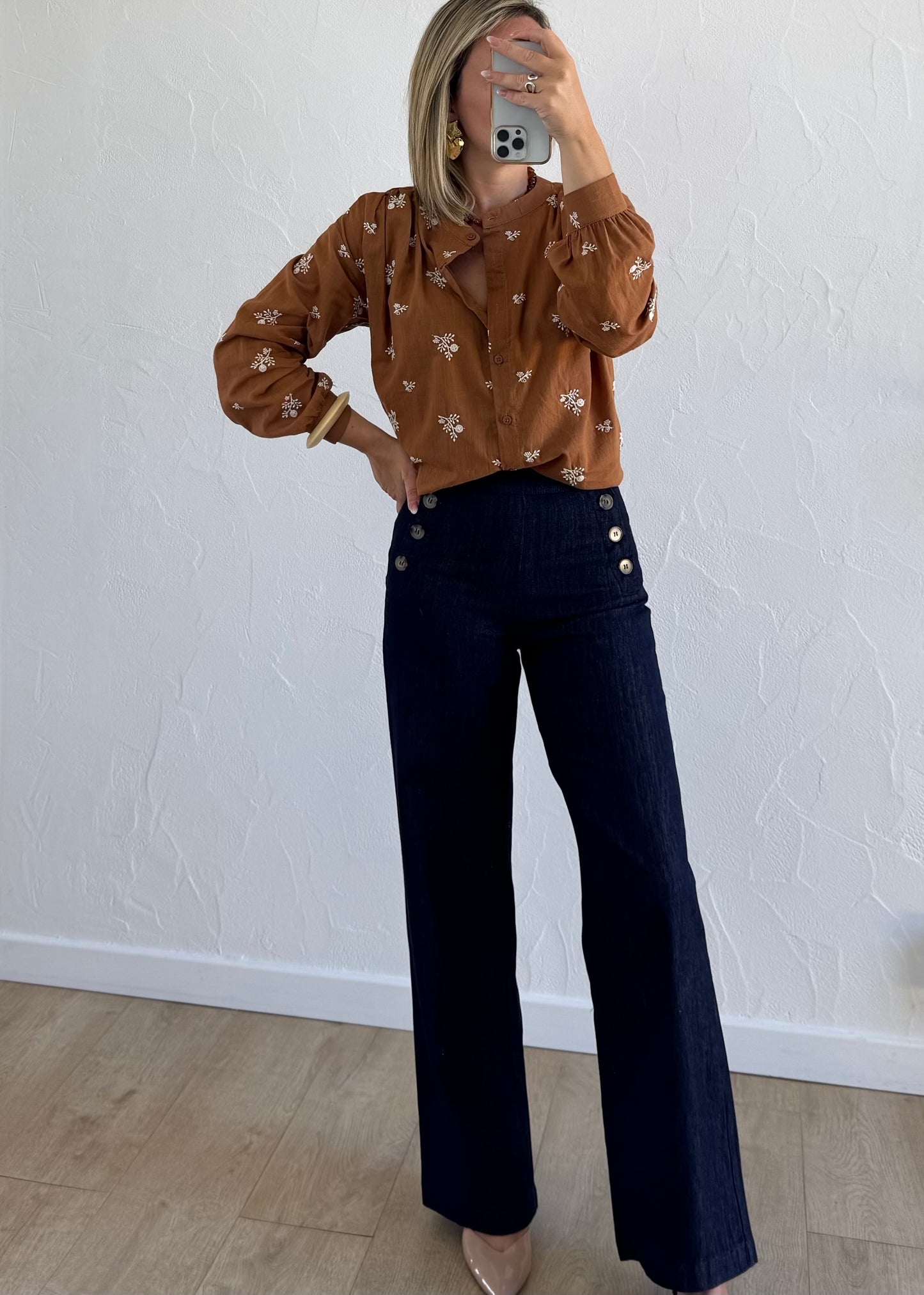 Chemisier PAULIEN Camel