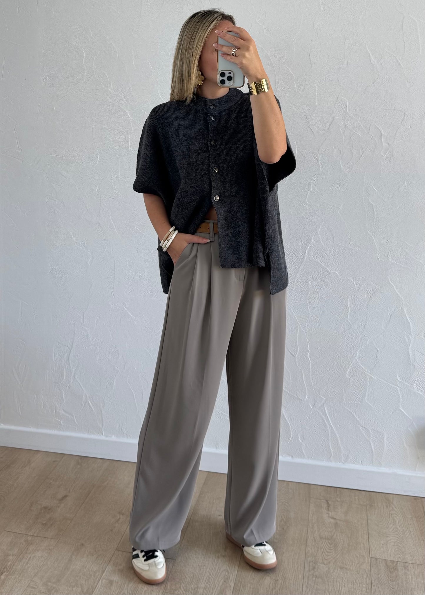 Poncho MERA Gris