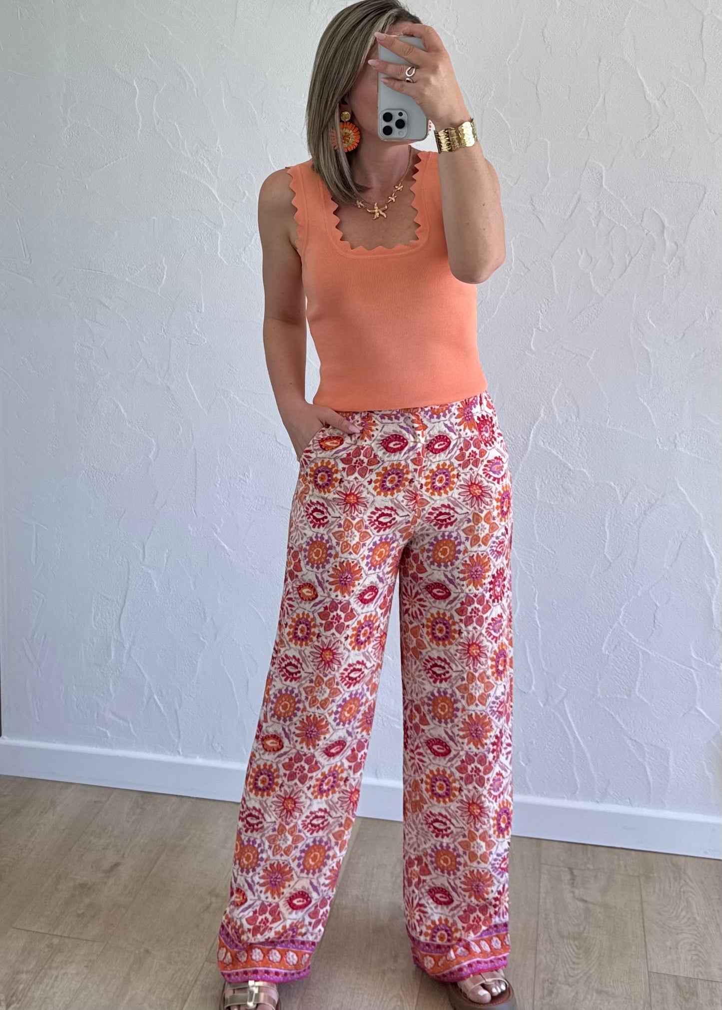 Pantalon Louison Fleuri