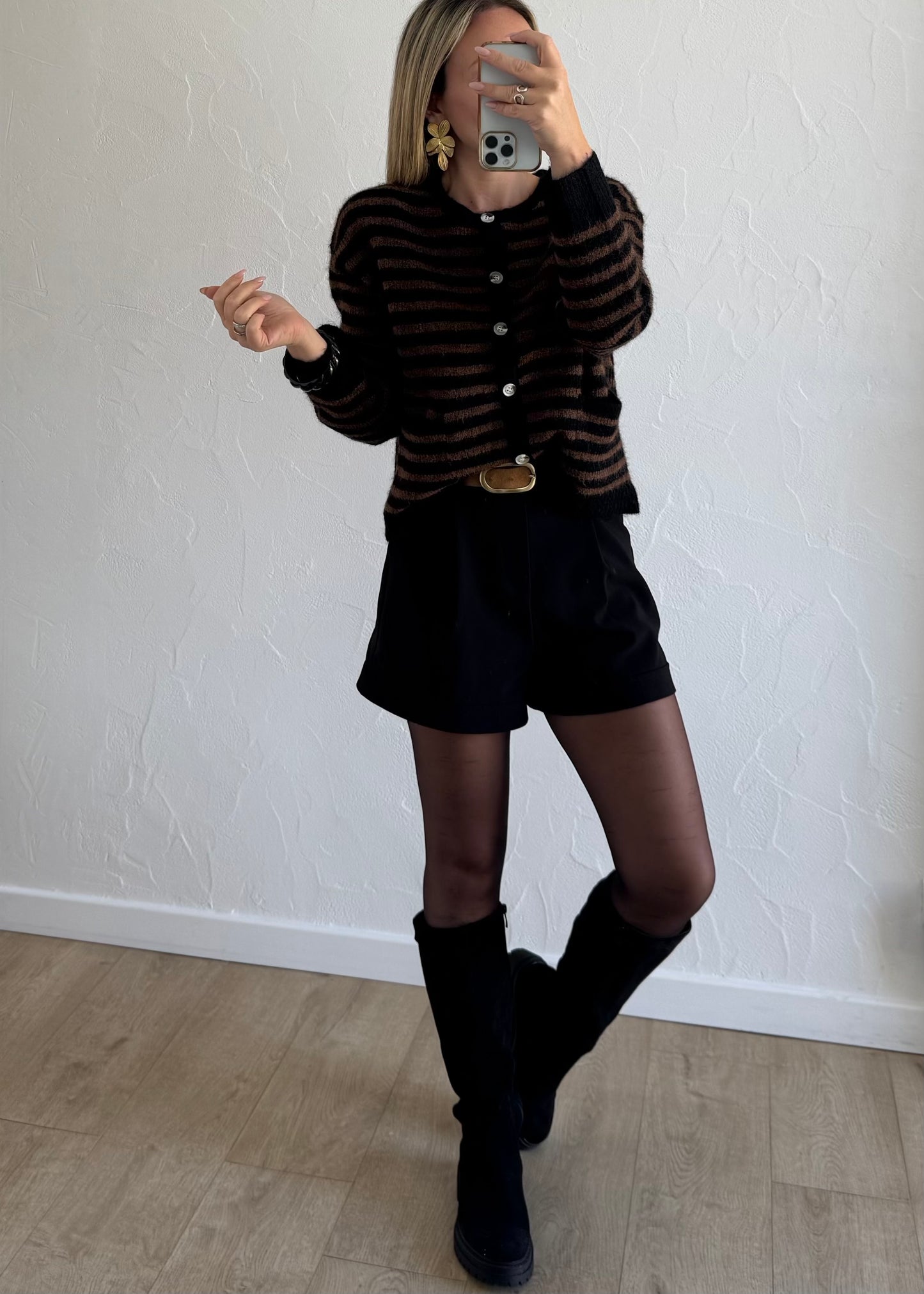 Gilet KAEL Marron
