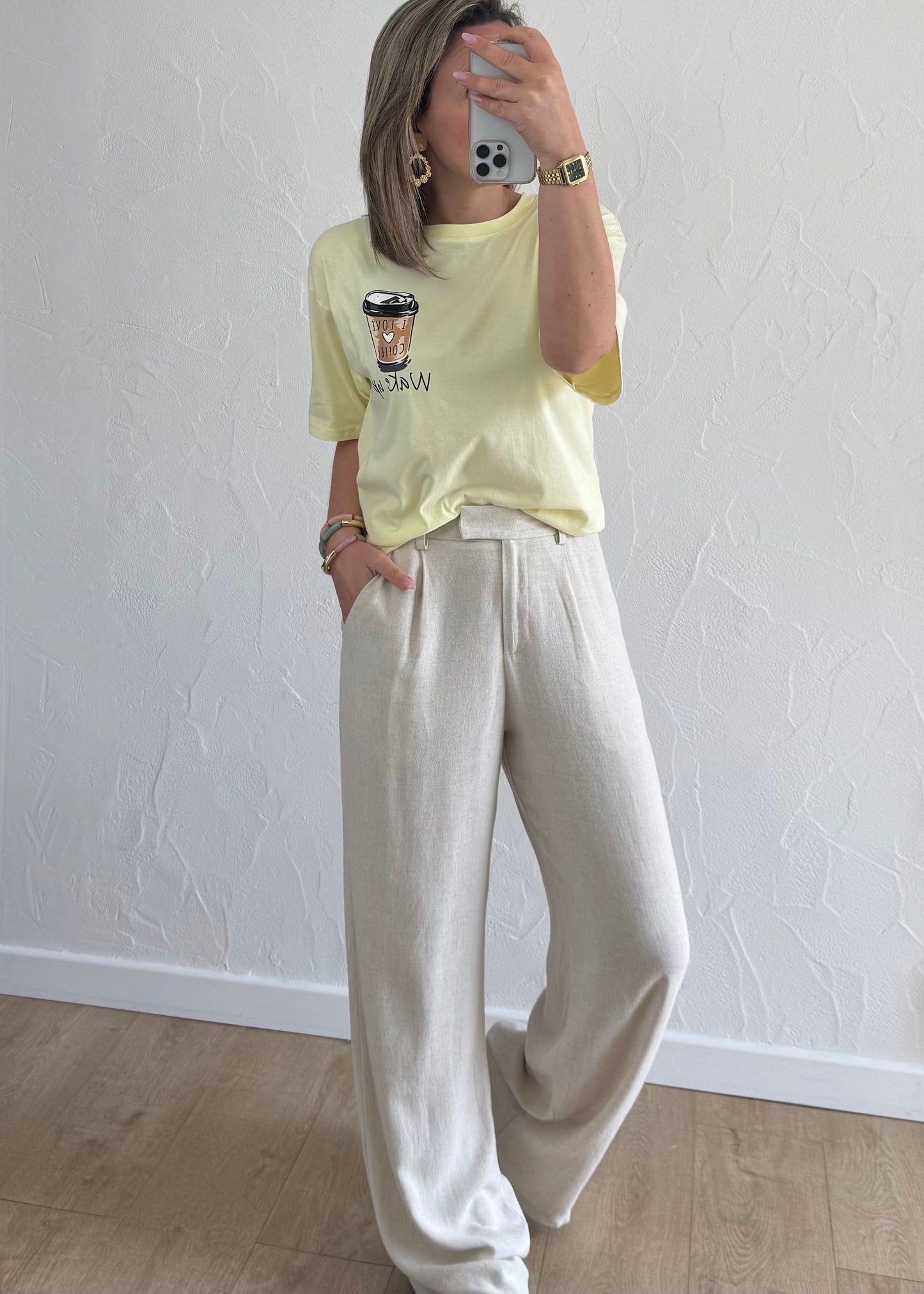 Pantalon Zoe Beige