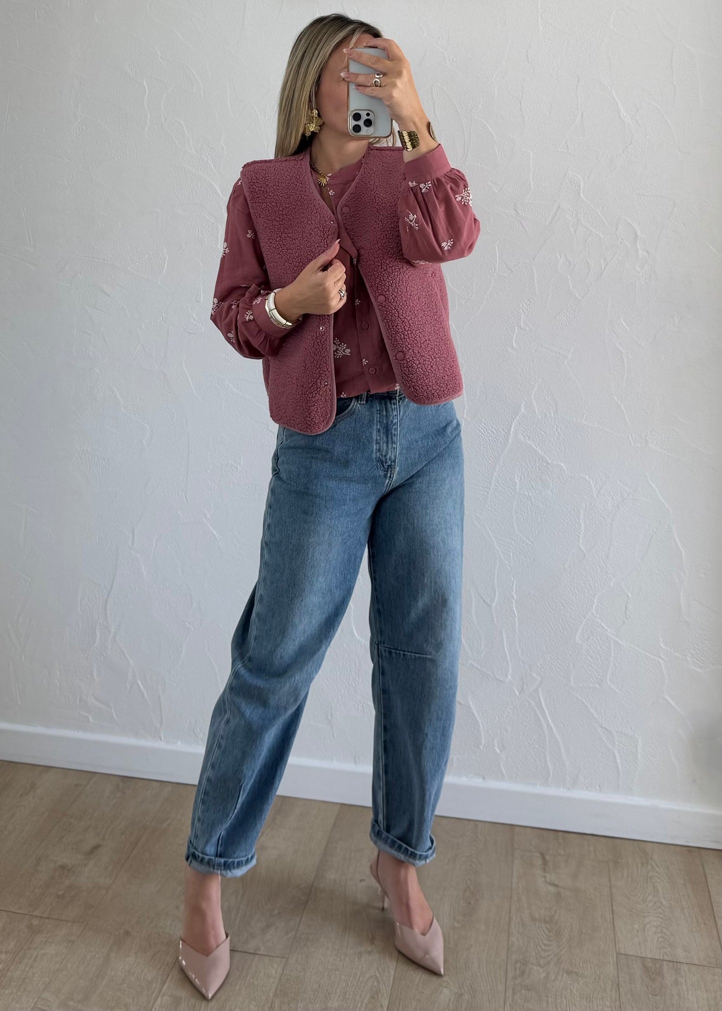 Chemisier PAULIEN Rose