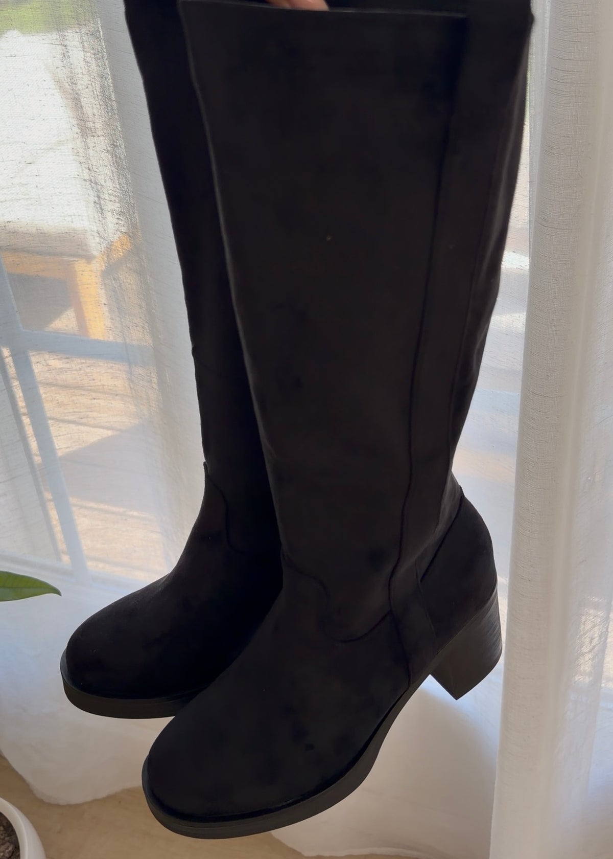 Bottes Salomé noires