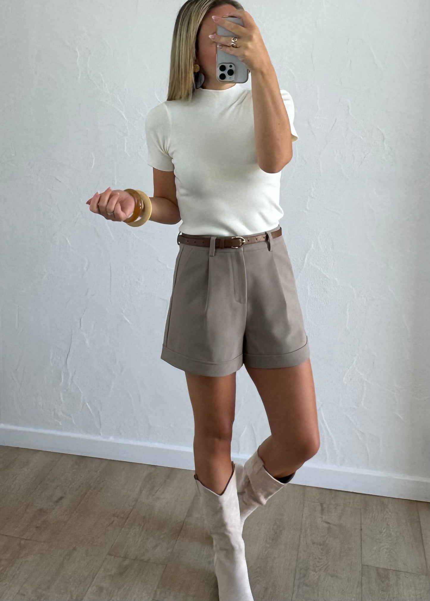 Haut LOU Ecru