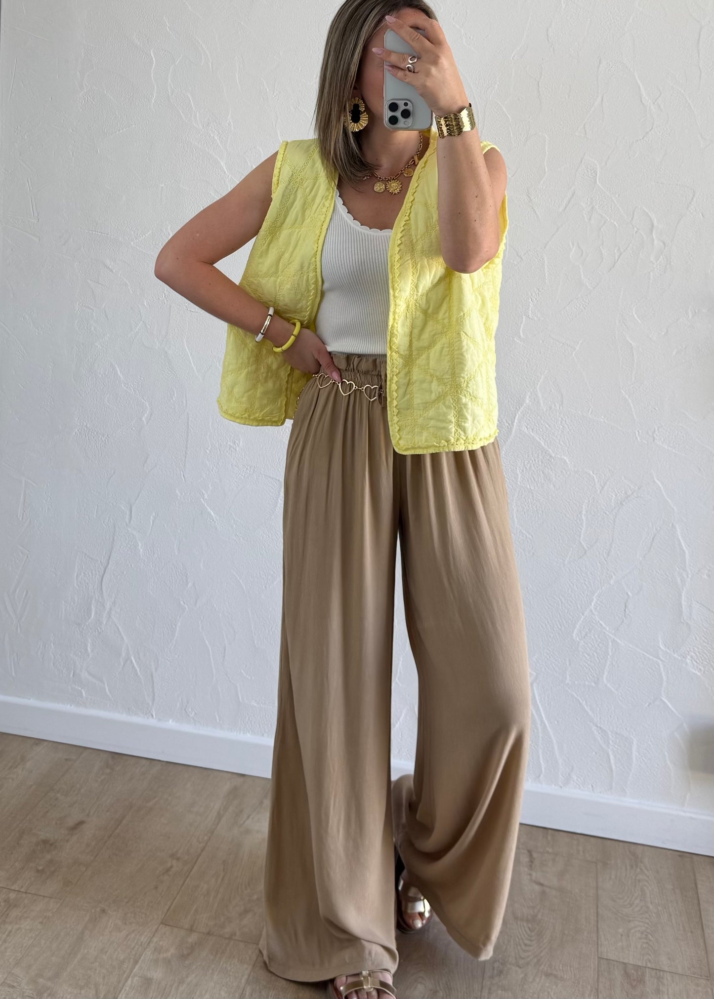 Pantalon Melissa Marron