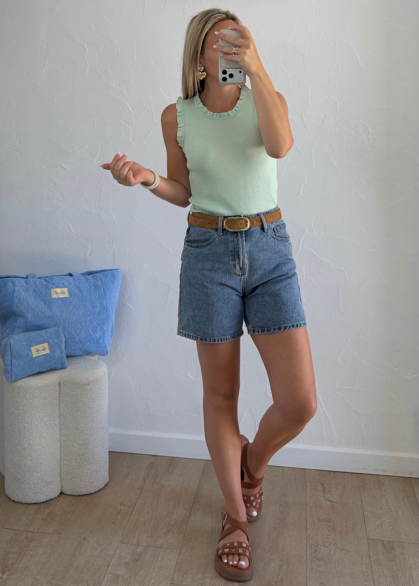 Top LOUISON Vert