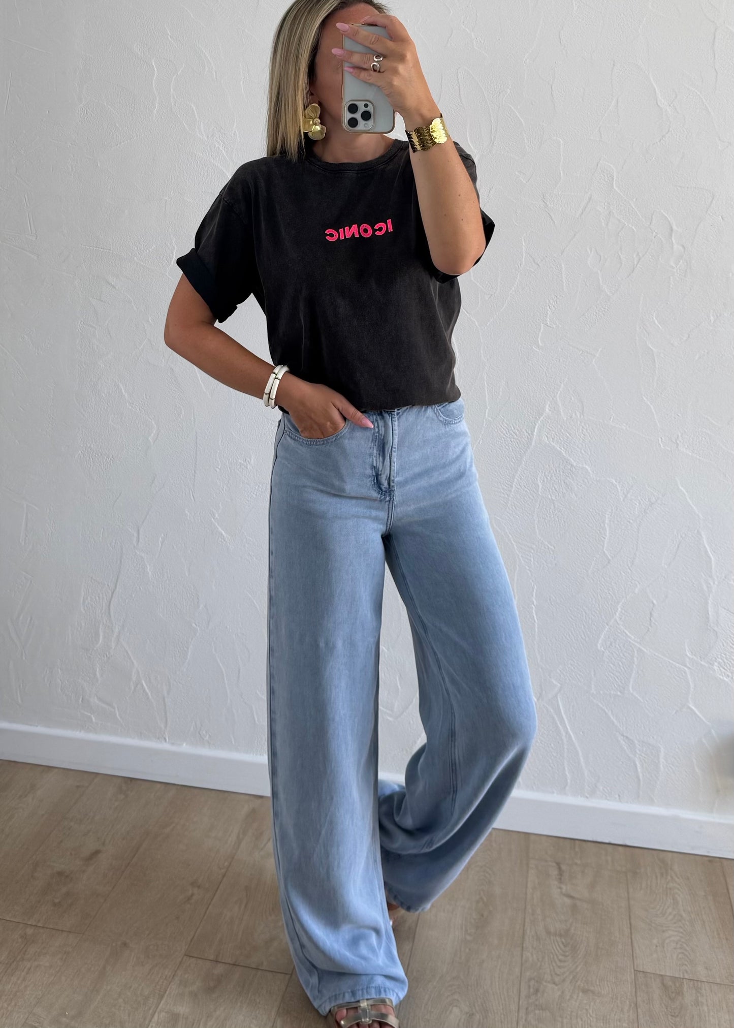 Tee-shirt « ICONIC » Gris