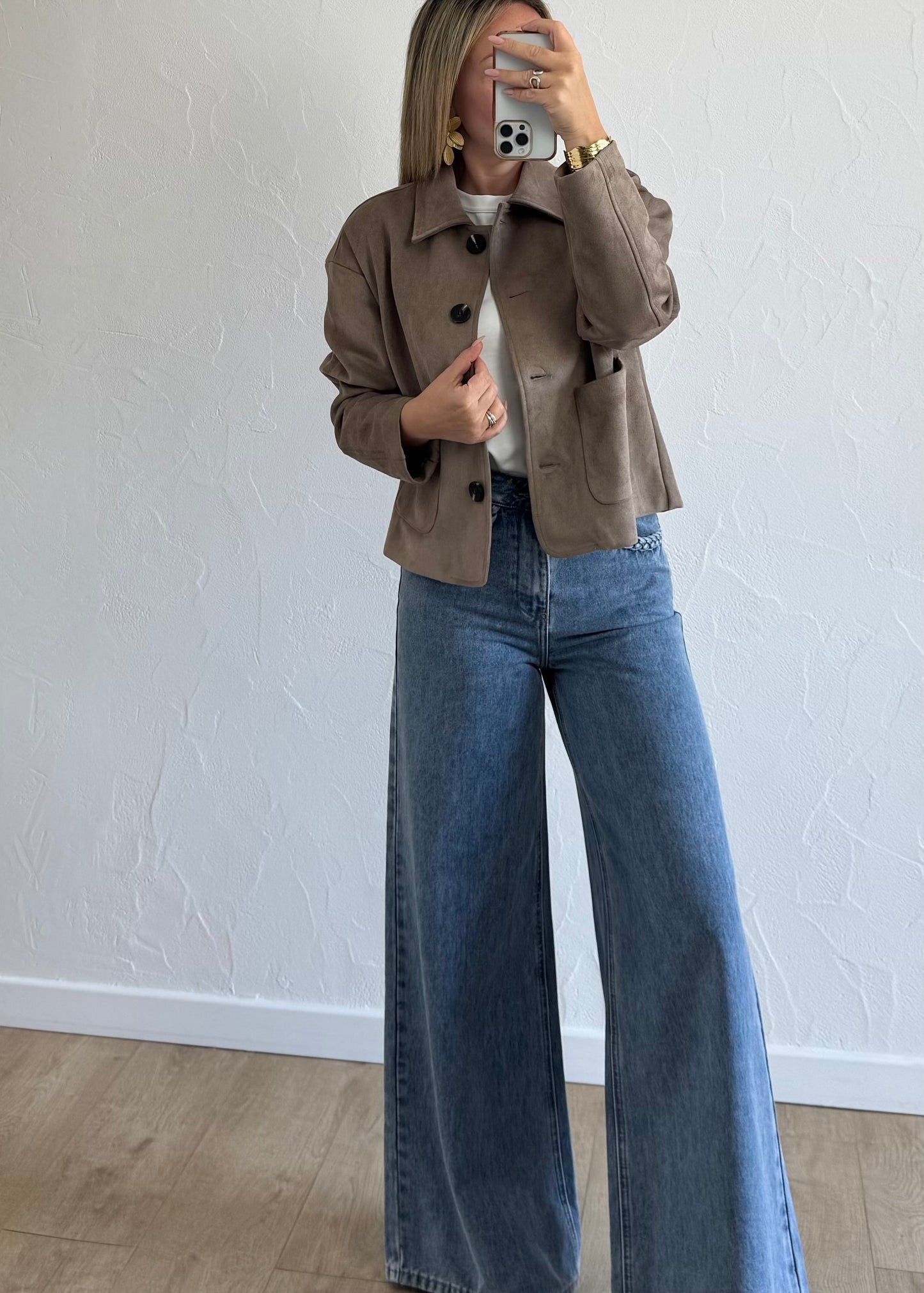 Veste TINA Taupe