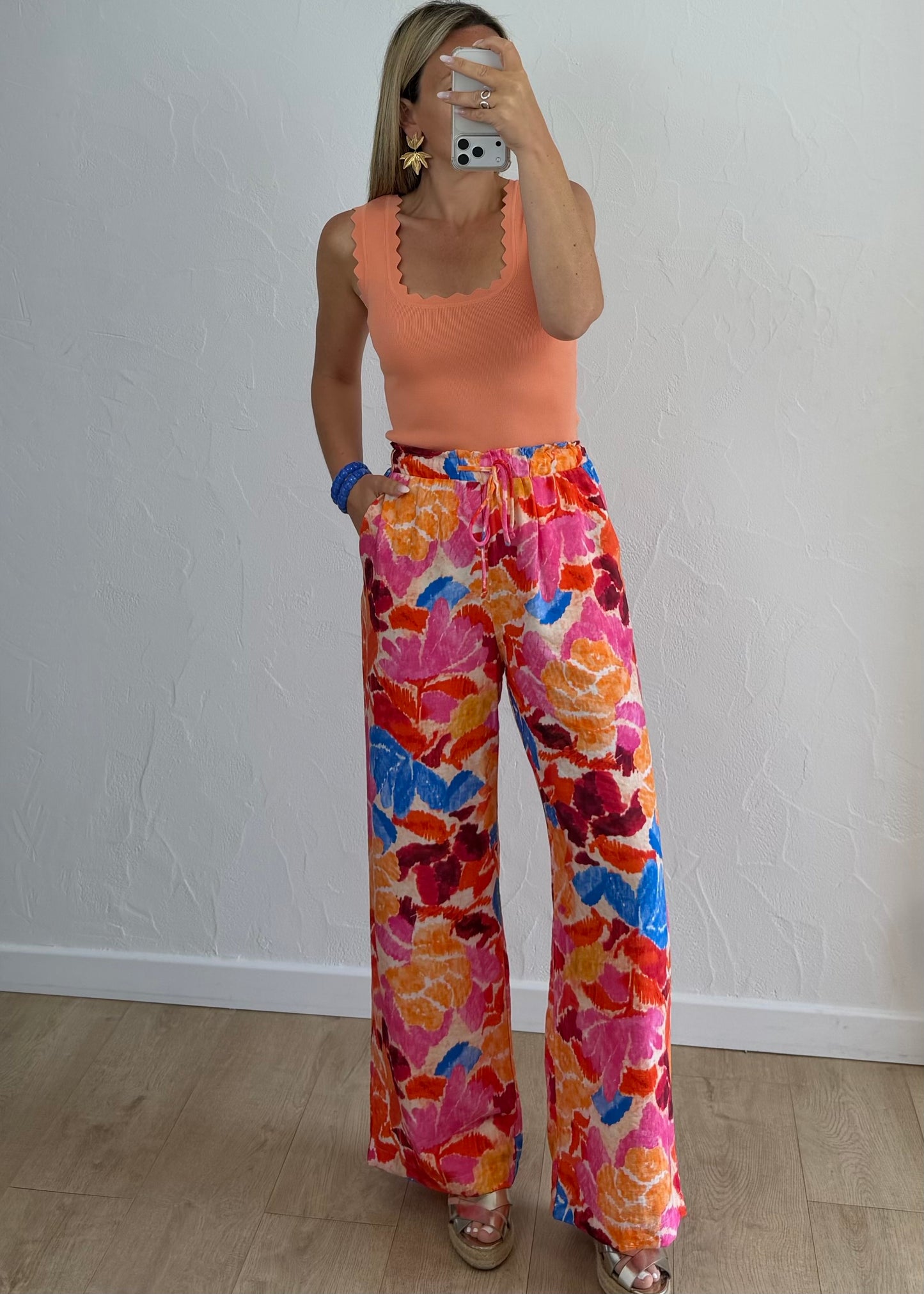 Pantalon CORINNE Fuschia
