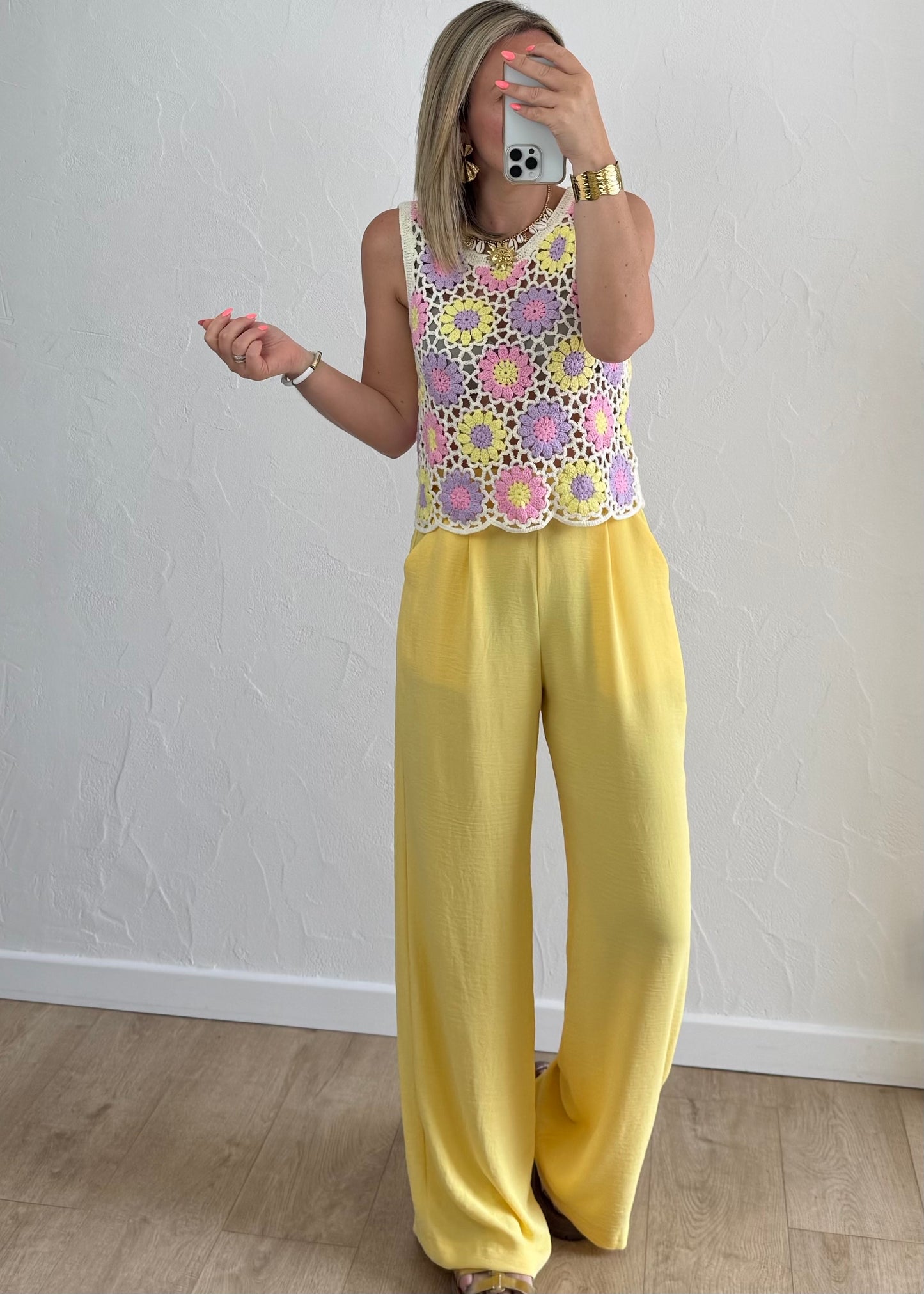 Pantalon Paula Jaune
