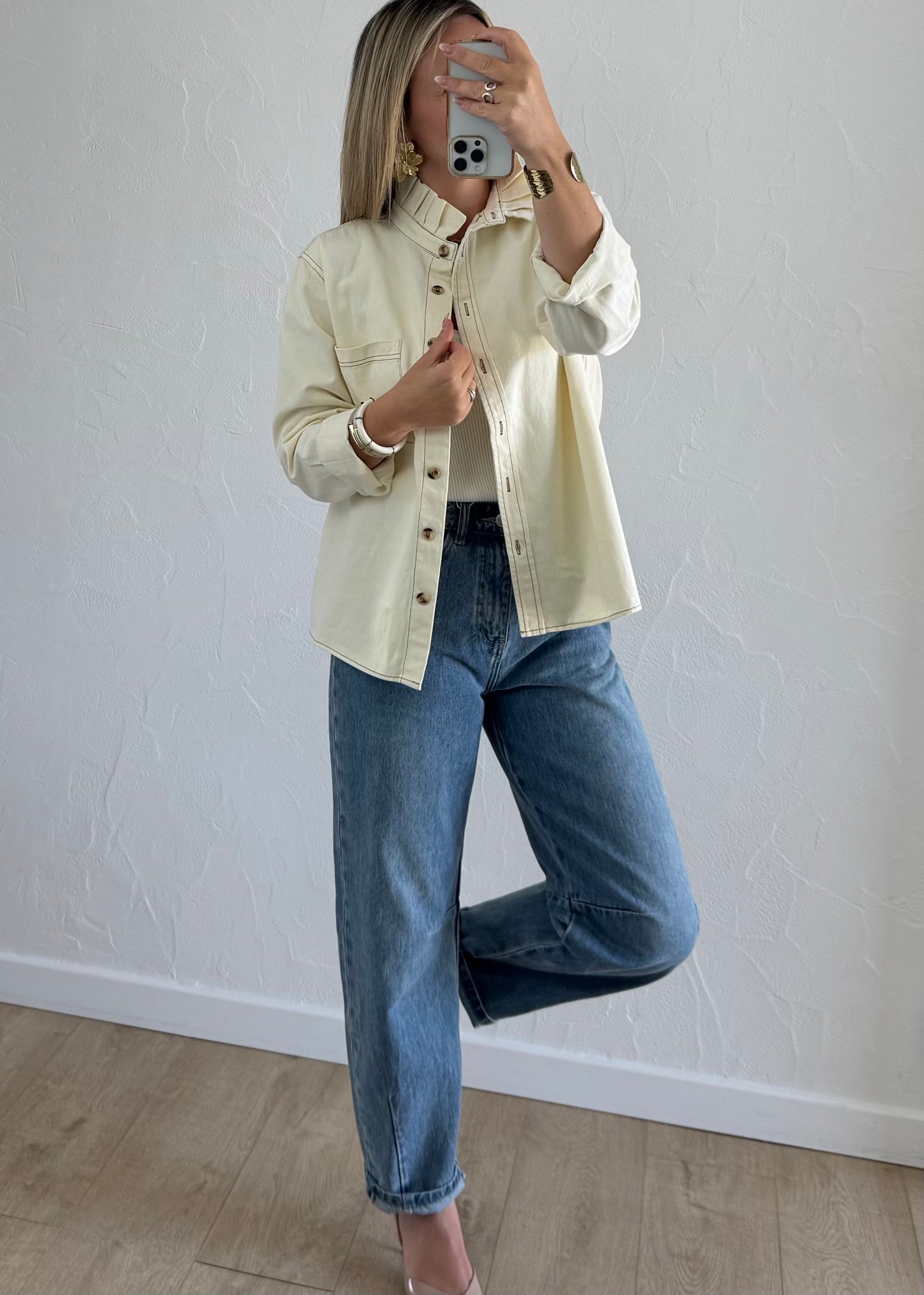 Chemise AMBRE Écru