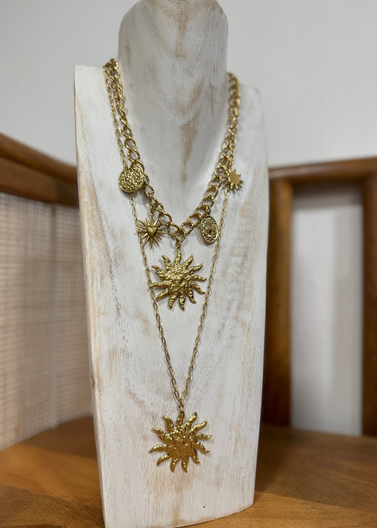 Collier 5 charm’s