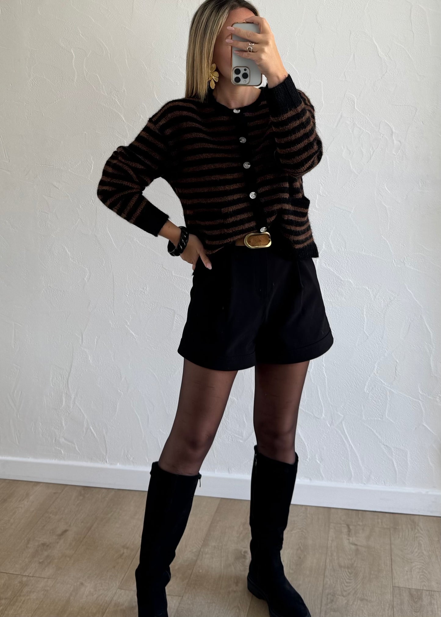 Gilet KAEL Marron