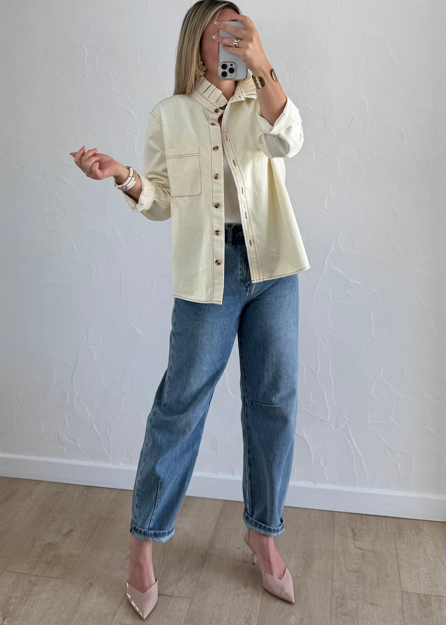 Chemise AMBRE Écru