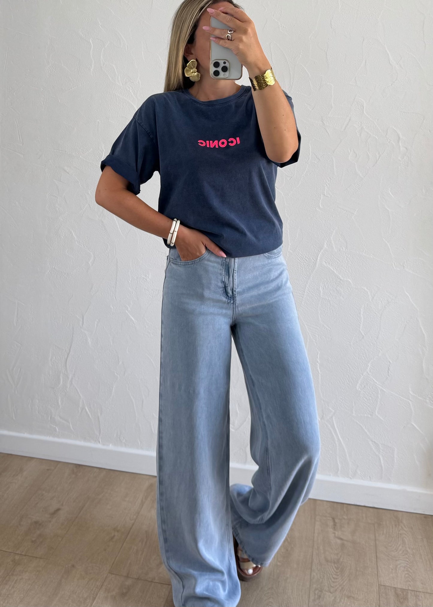 Tee-shirt « ICONIC » Bleu