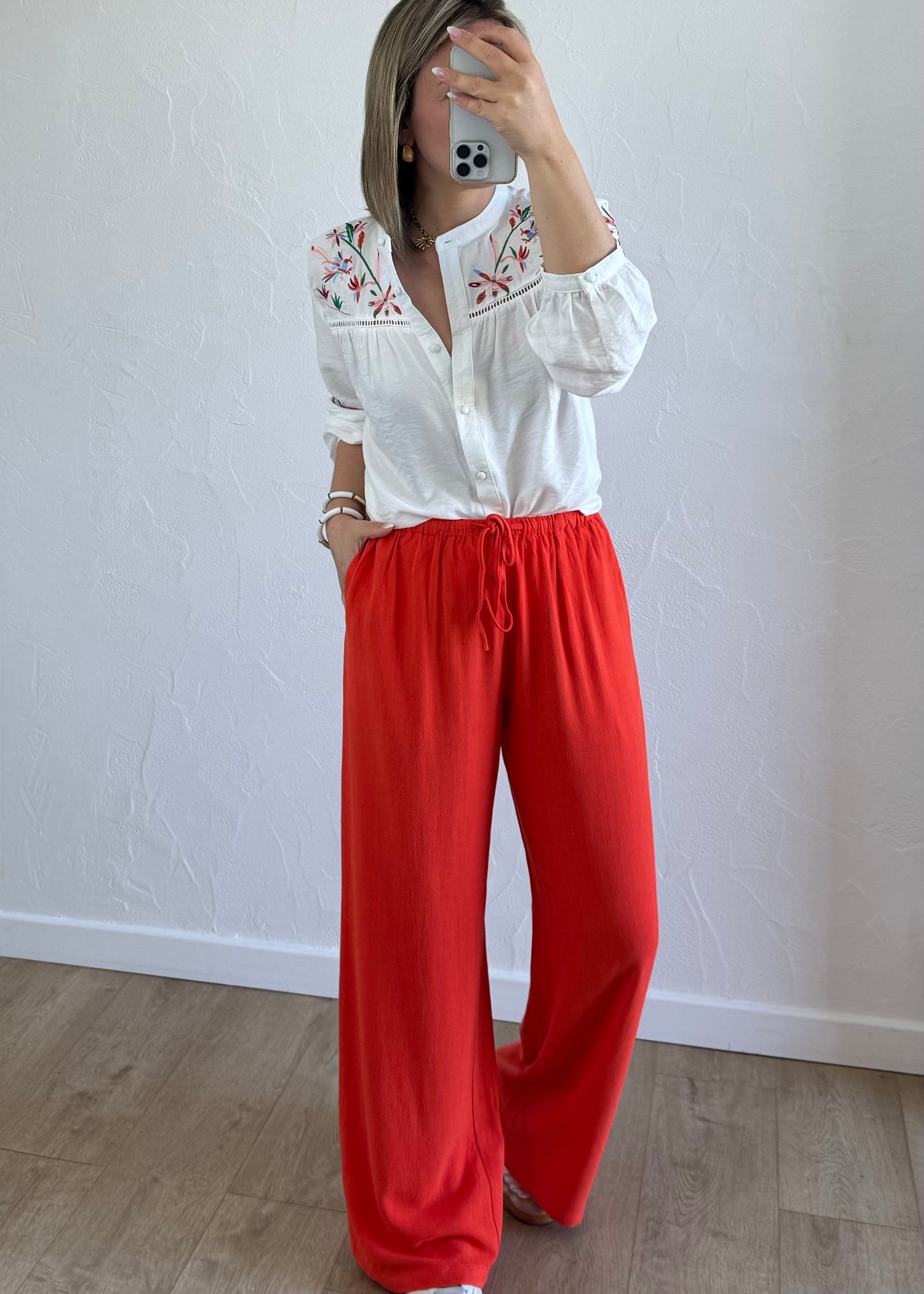 Pantalon Marion Corail