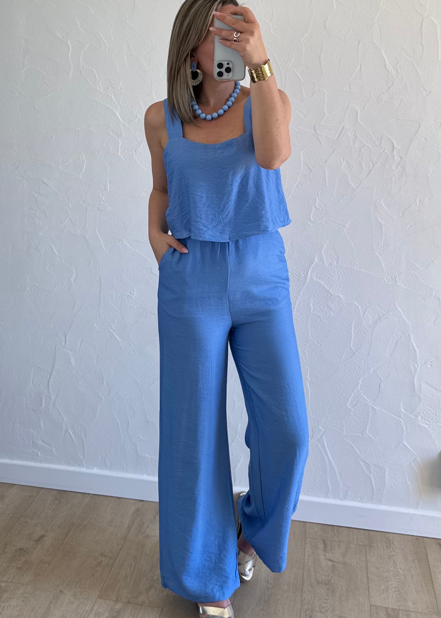 Combinaison Alix Bleu