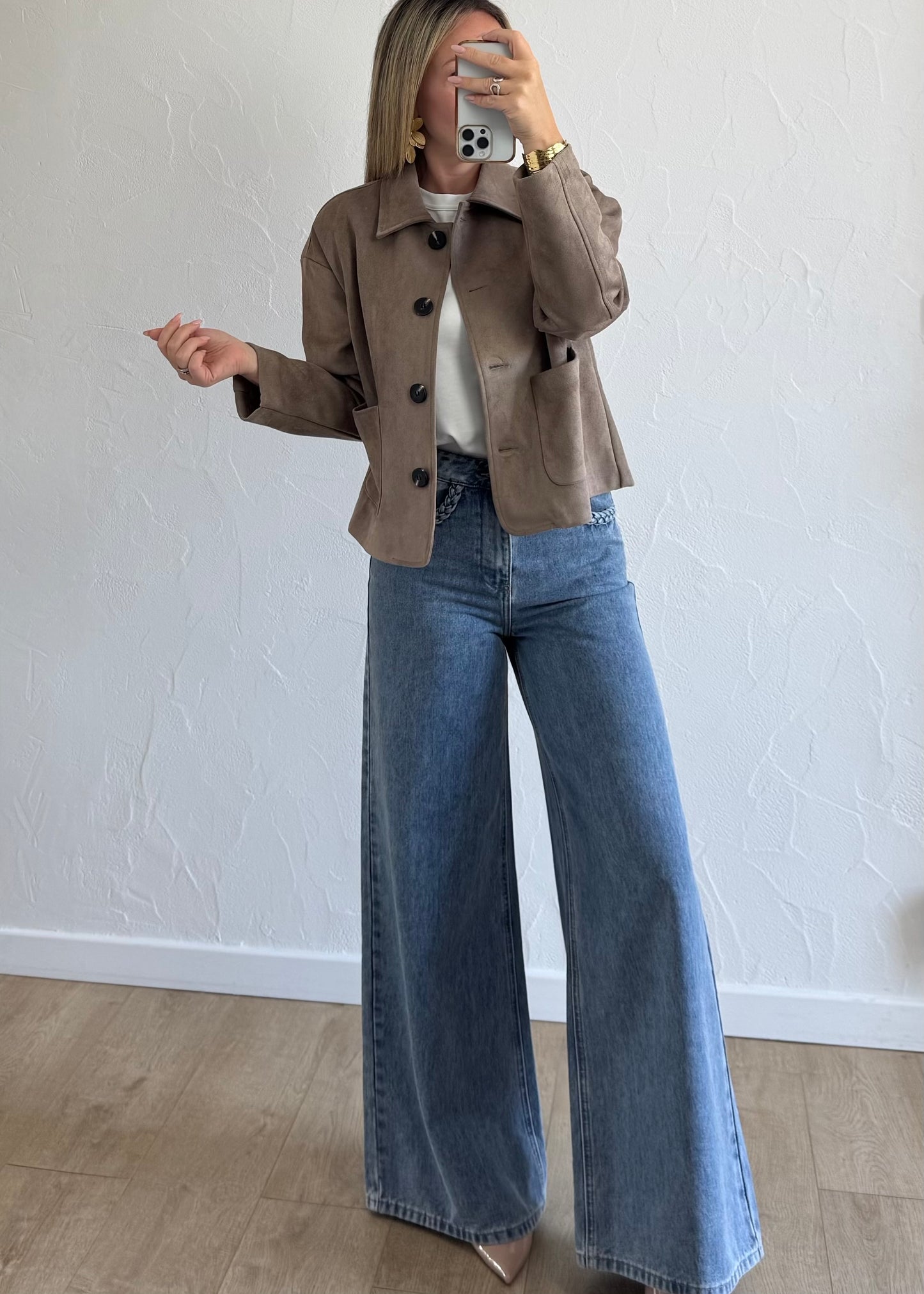 Veste TINA Taupe
