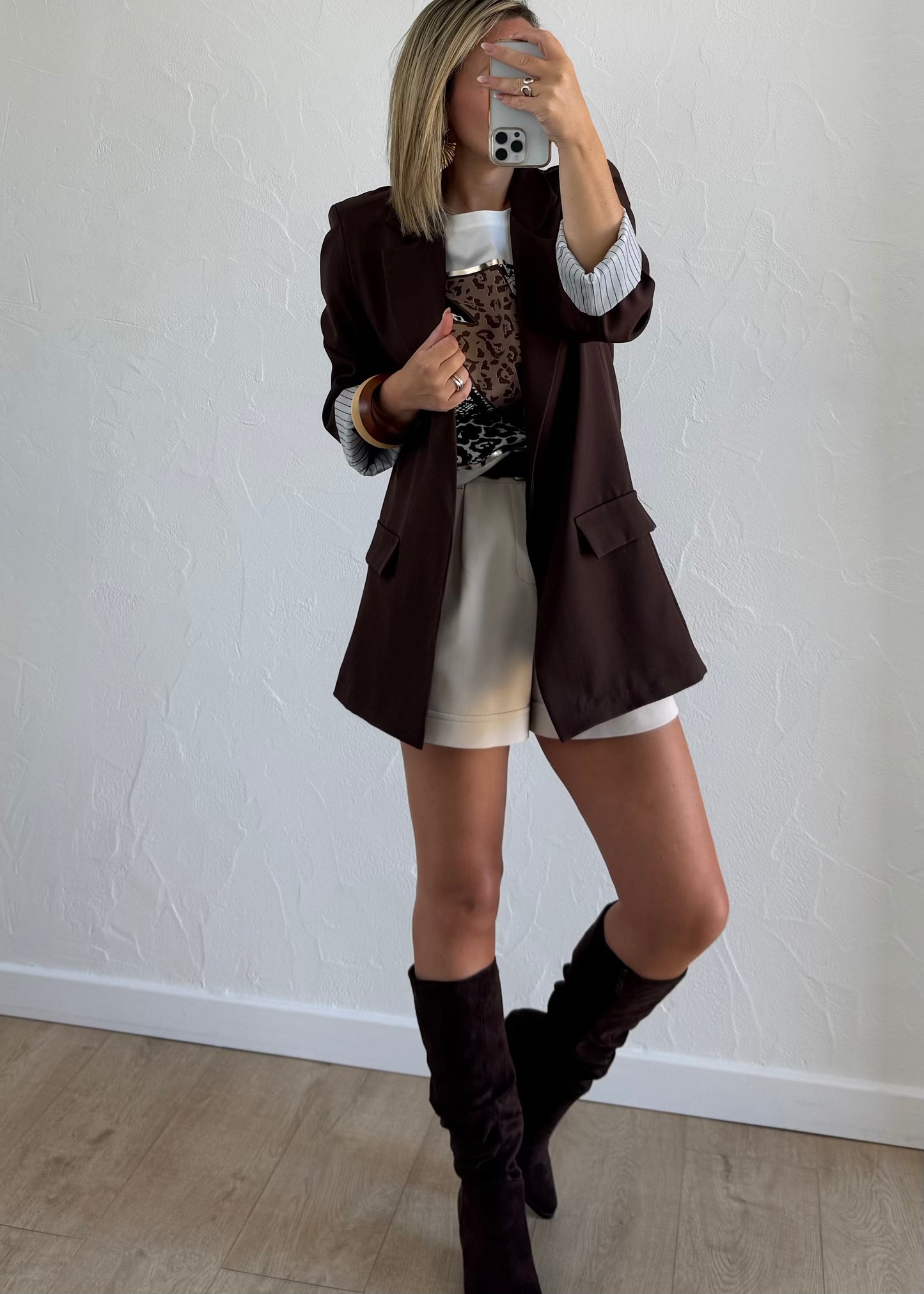 Short FLAVIE Écru