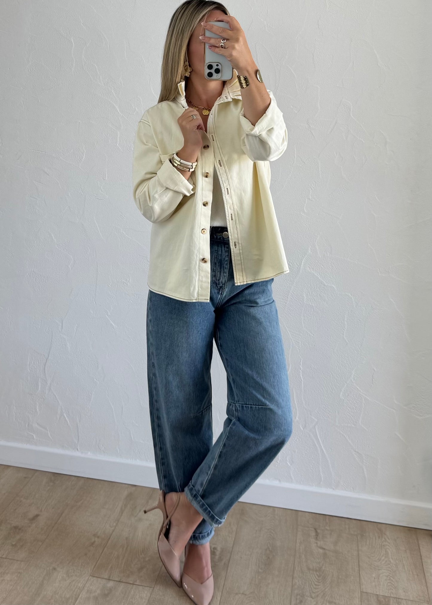 Chemise AMBRE Écru