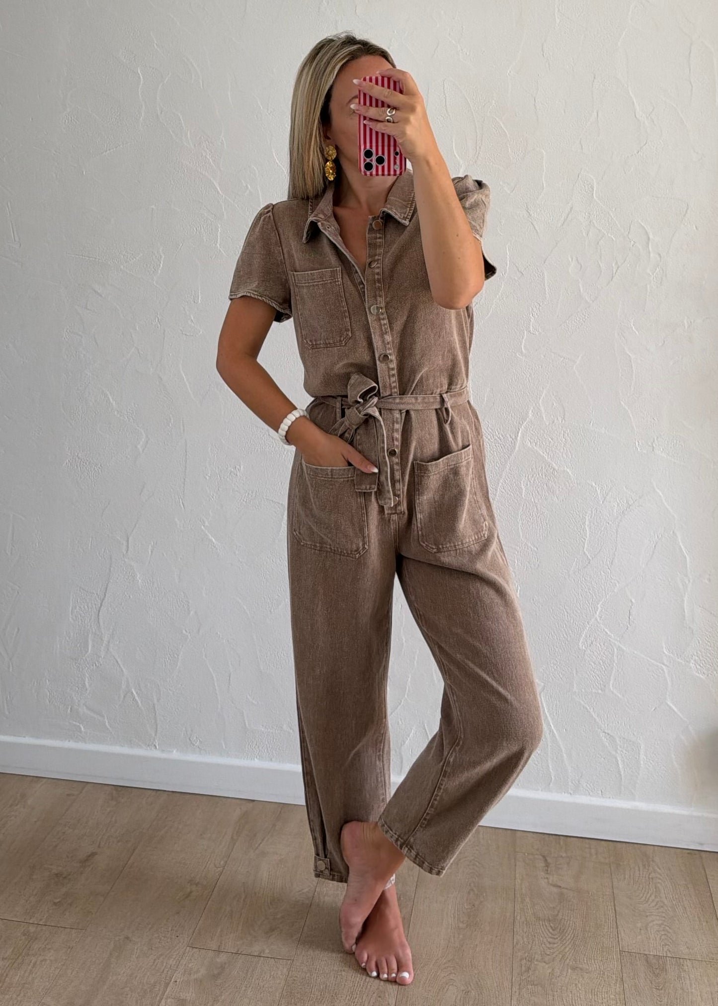 Combi-Pantalon AGATHE Choco