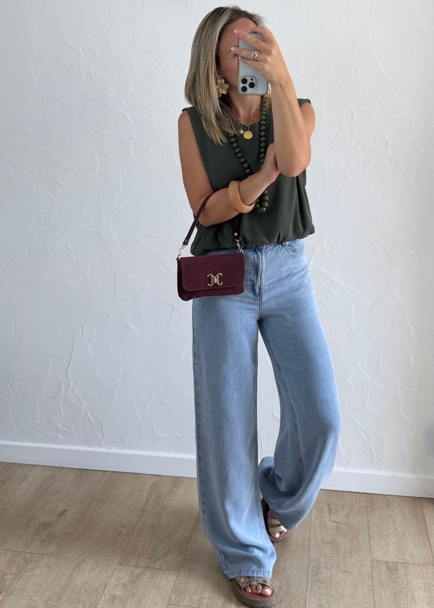 Haut LAURA Kaki