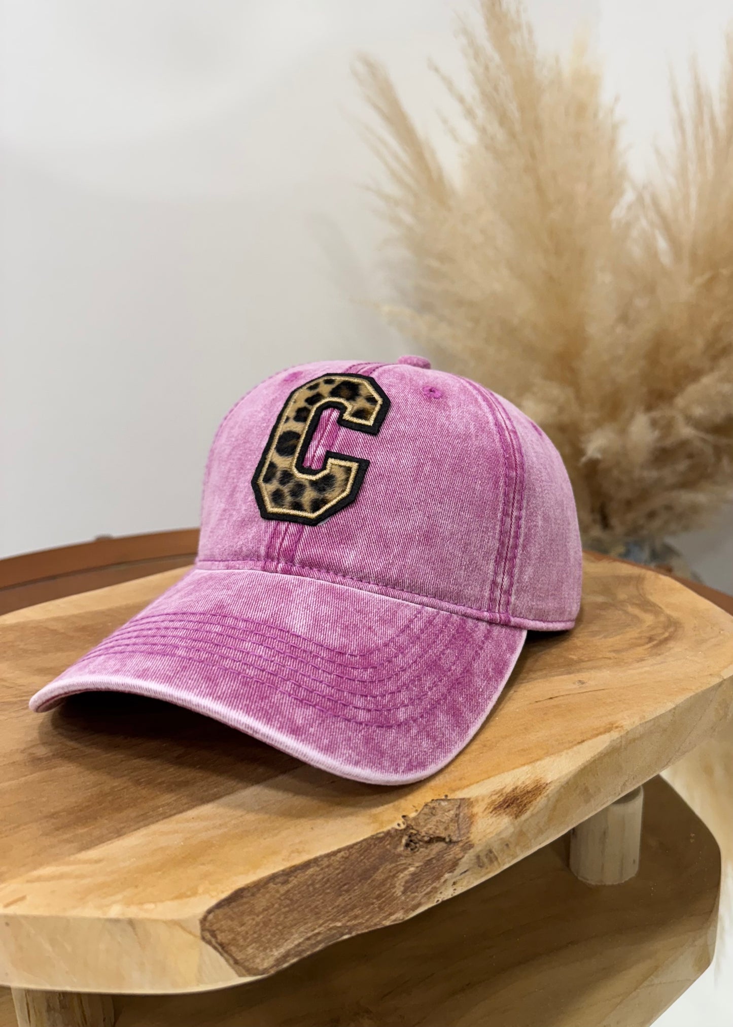 Casquette Rose Léo