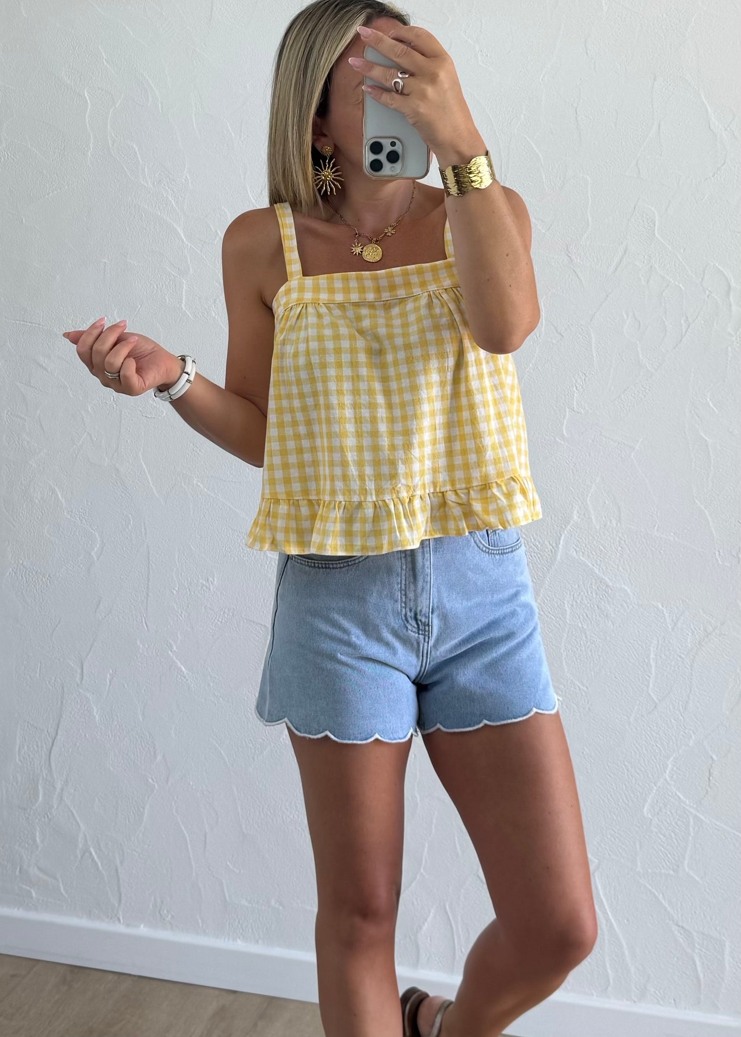 Débardeur Claire Jaune