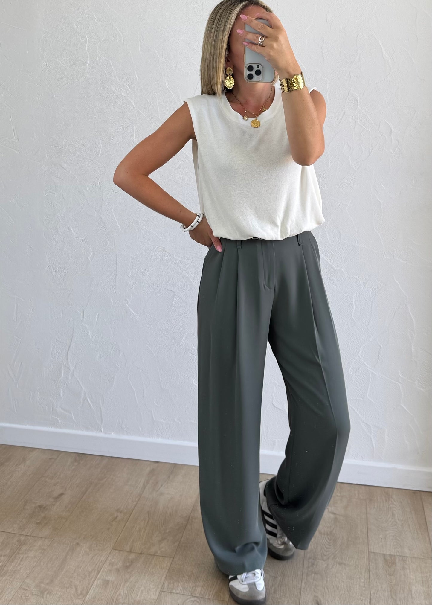 Pantalon JADE Vert d’eau