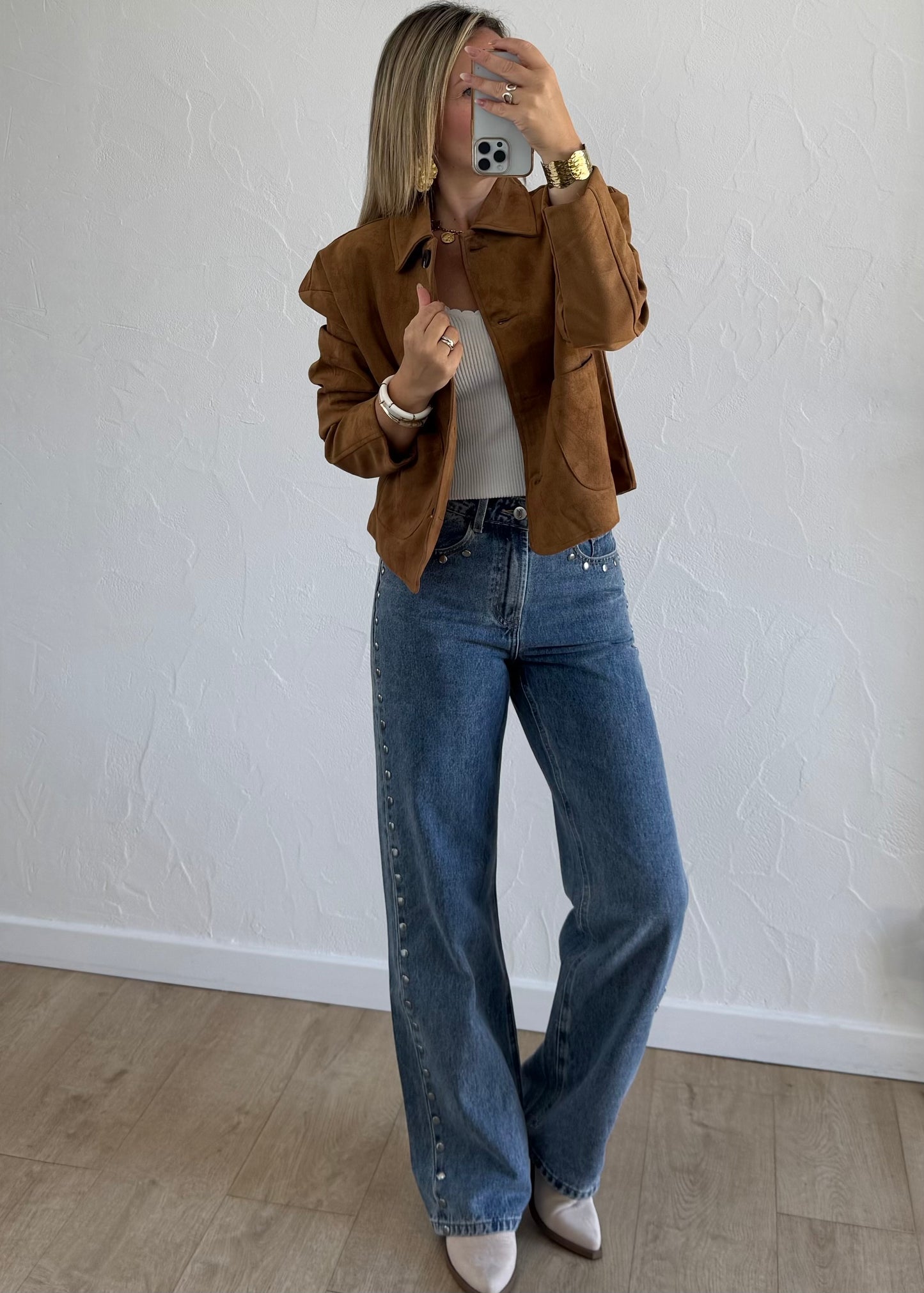 Veste TINA Camel