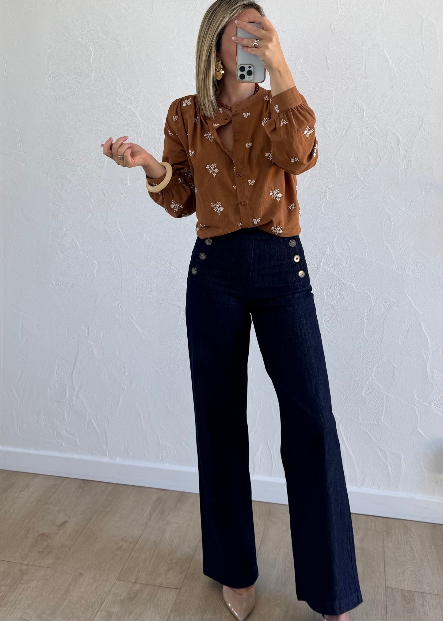 Chemisier PAULIEN Camel