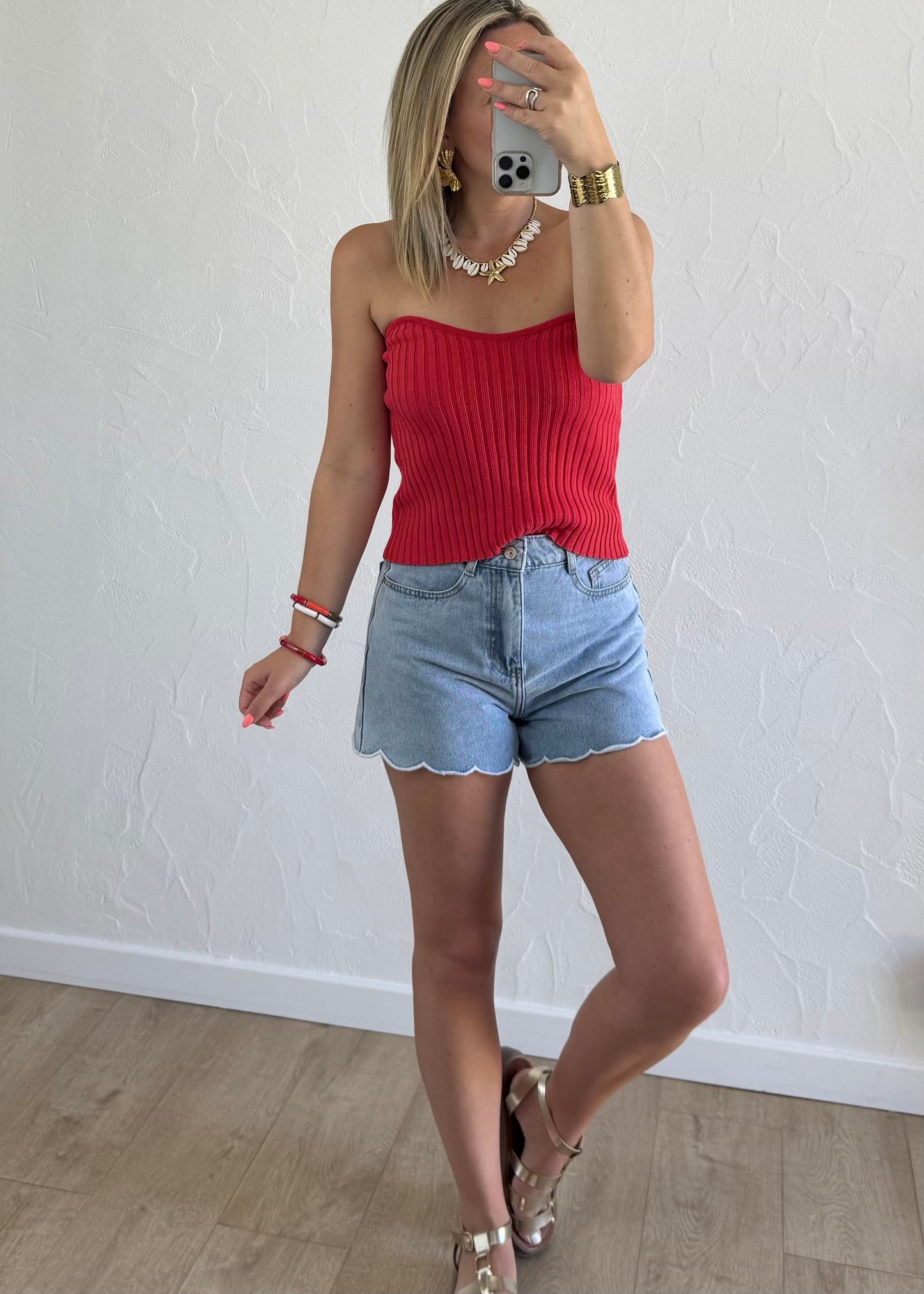 Bandeau Emmie Rouge