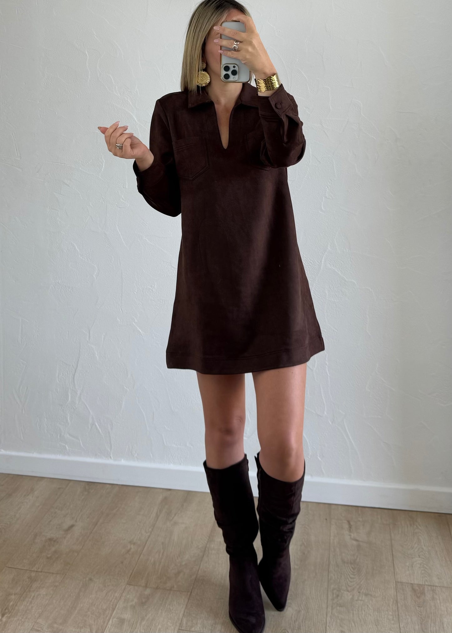 Robe KIARA Marron