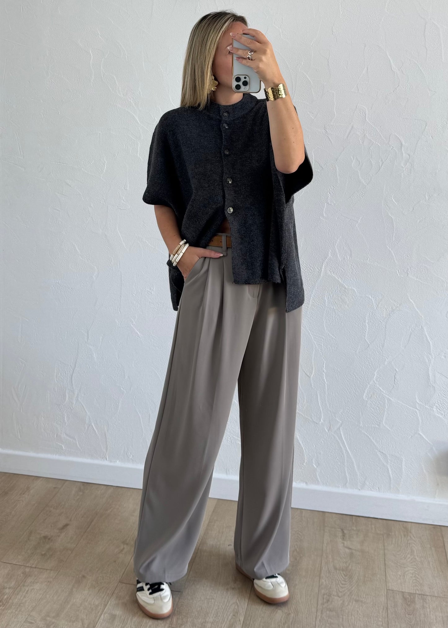 Poncho MERA Gris