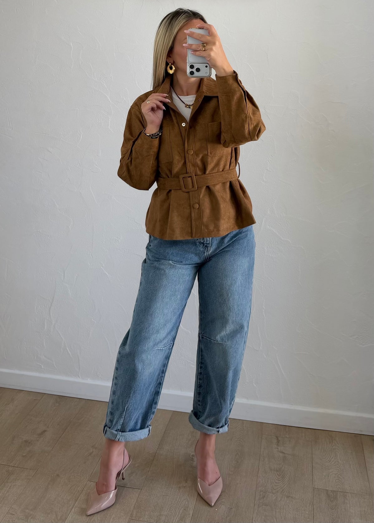 Veste Charline camel