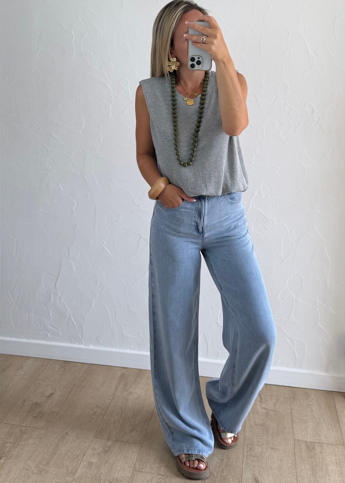 Haut LAURA Gris