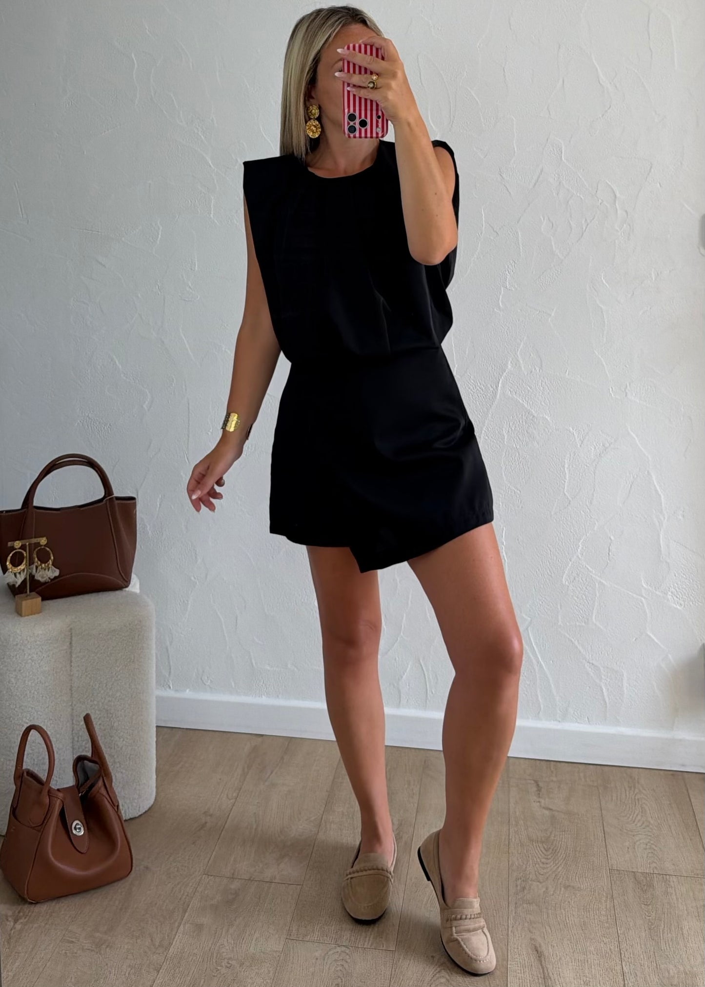 Combi-Short LEANA Noir