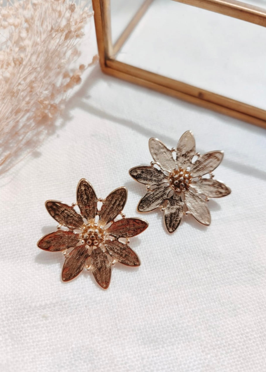 Boucles d’oreilles Fleurs