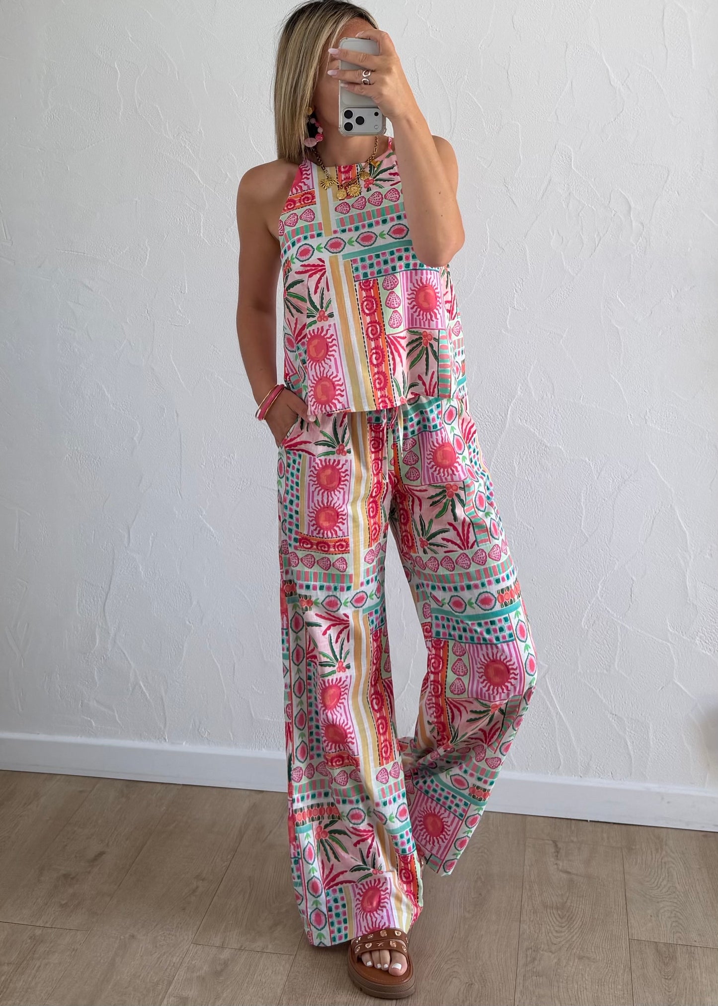 Pantalon SOLINE Fuschia