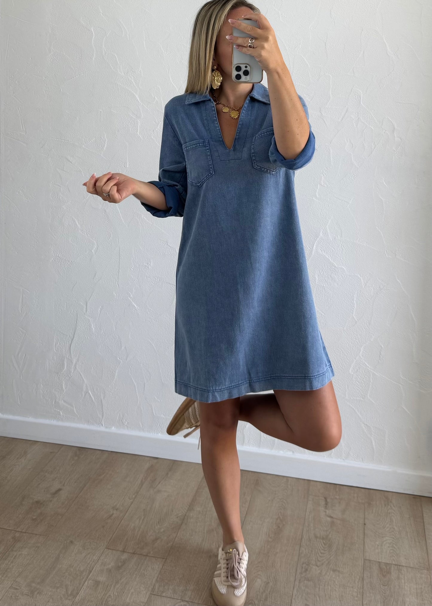 Robe KIARA Bleu