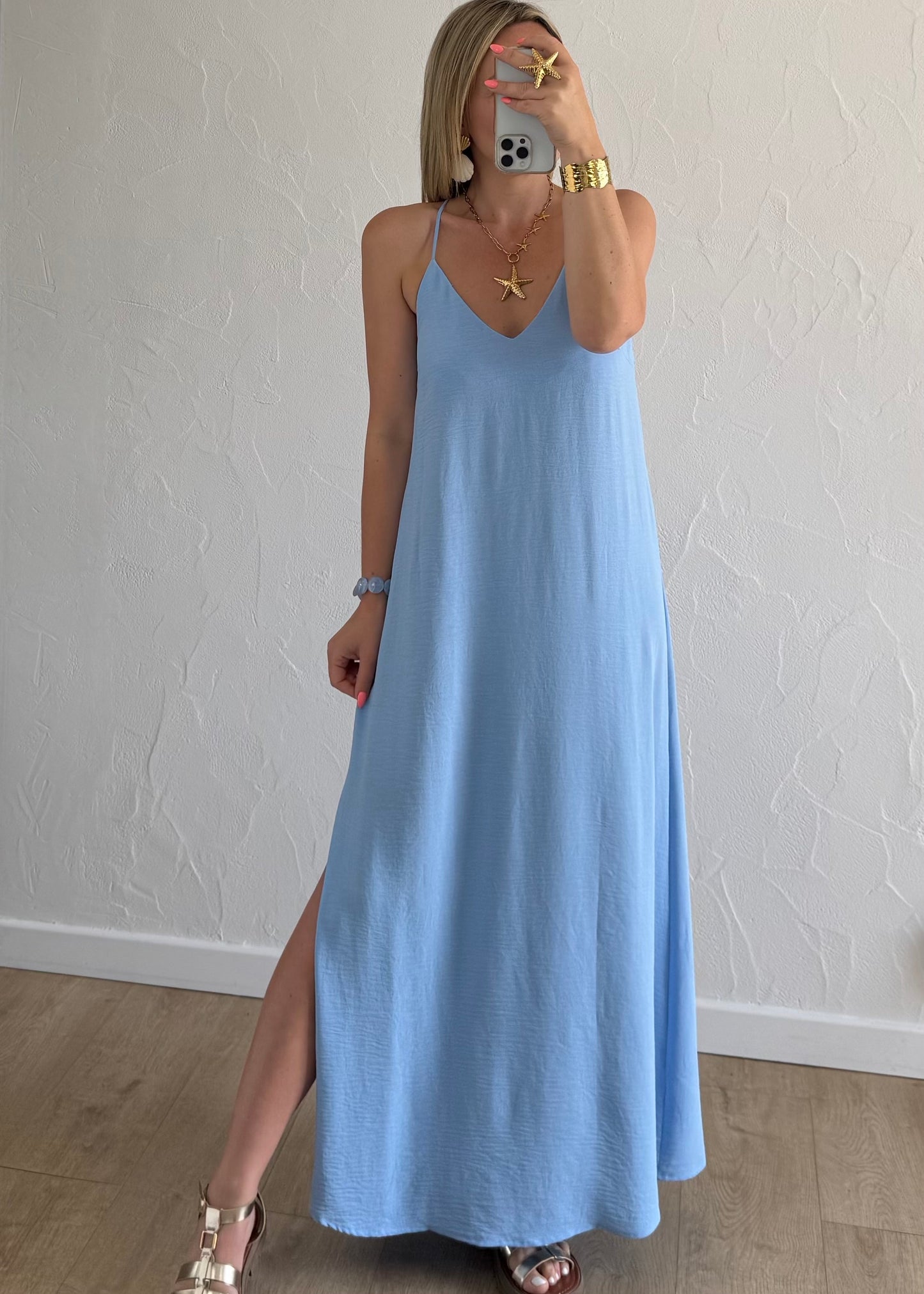Robe Louna Bleu