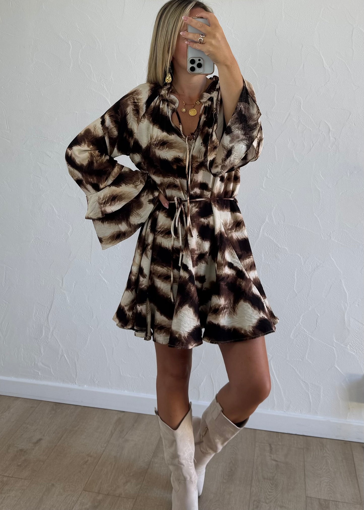 Robe SARAH Chocolat