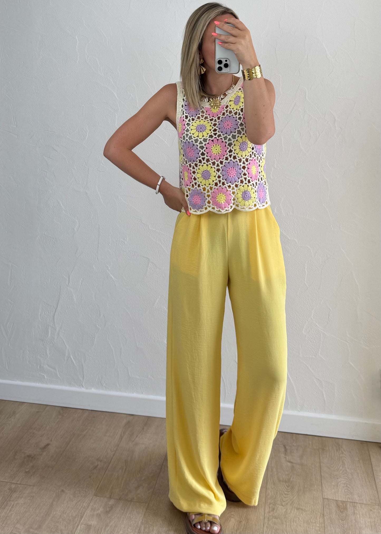 Pantalon Paula Jaune