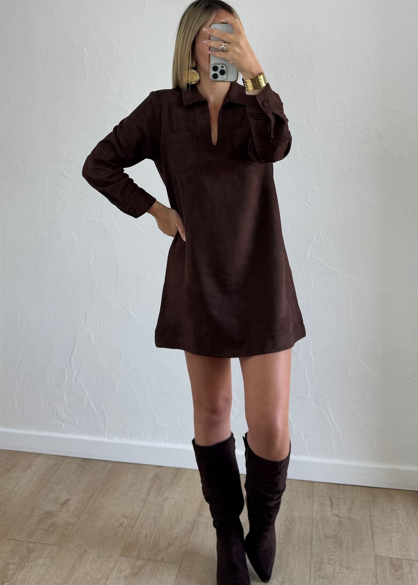 Robe KIARA Marron