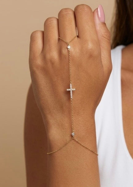 Bracelet Chaîne de main