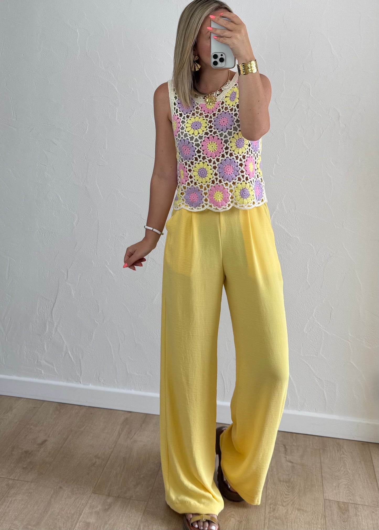 Pantalon Paula Jaune